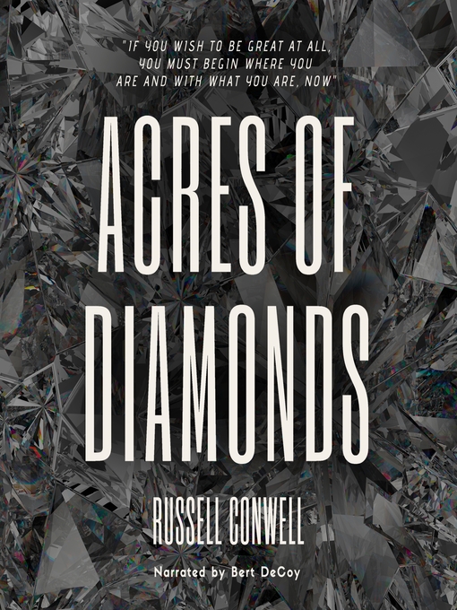 Title details for Acres of Diamonds by Russell H. Conwell - Available